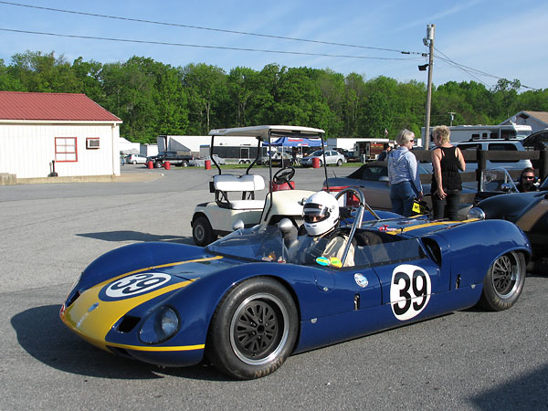 During 1965, at least fifteen different drivers entered Elva Mk7/7S racecars in National SCCA events.