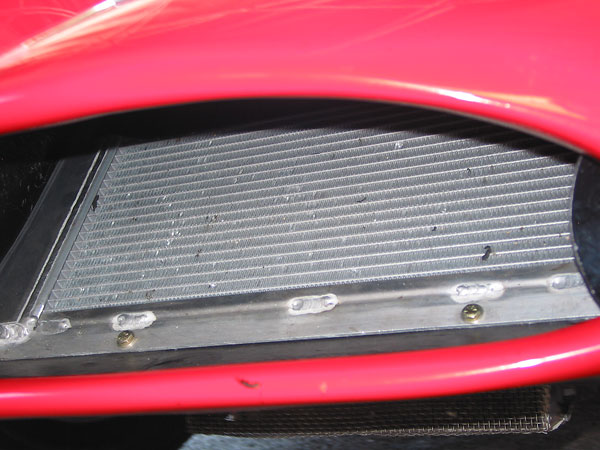 Tony Garmey of Horizon Racing created this radiator by welding two off-the-shelf radiators together.