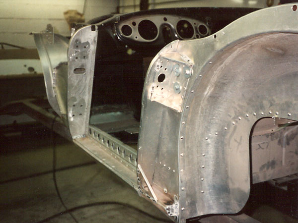 5: lightening holes in the Healey superstructure