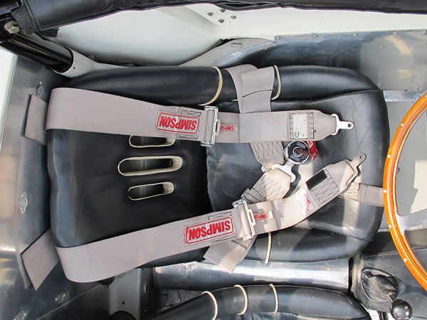 Simpson 5-point cam-loc safety harness.