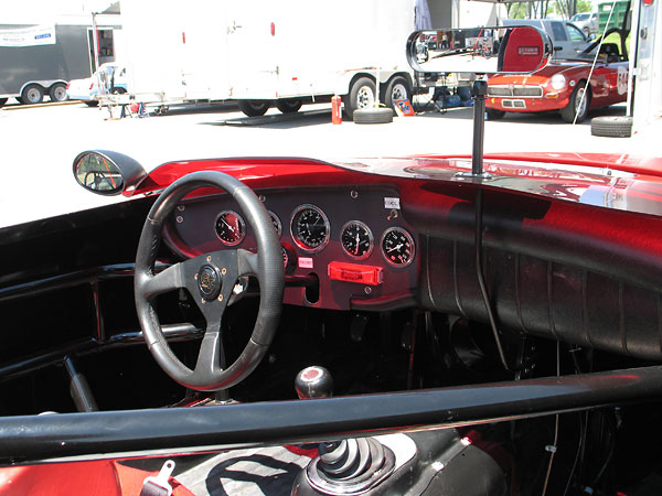 Abingdon Pillow style dashboards were used by MG from 1968 through 1971.