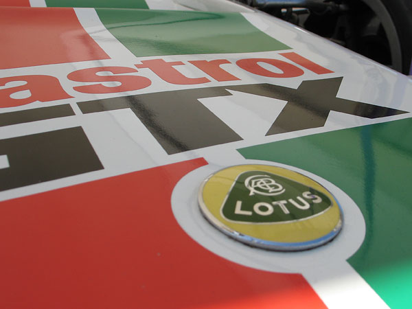 The ex-Craig Hill Lotus 69 Formula B: restored and wearing its original Castrol GTX livery.