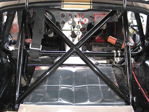 The fully-operable rear hatch was entirely custom fabricated.