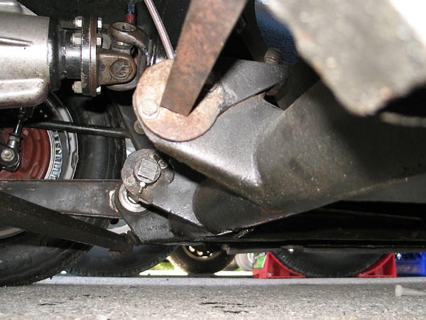 One of the advantages of torsion springs is that they make ride height adjustment simple.