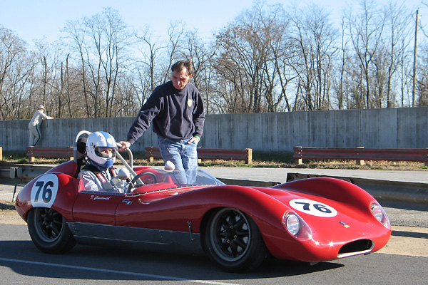 Tom Grudovich's 1960 Lola Sports Mark One Race Car, Number 76