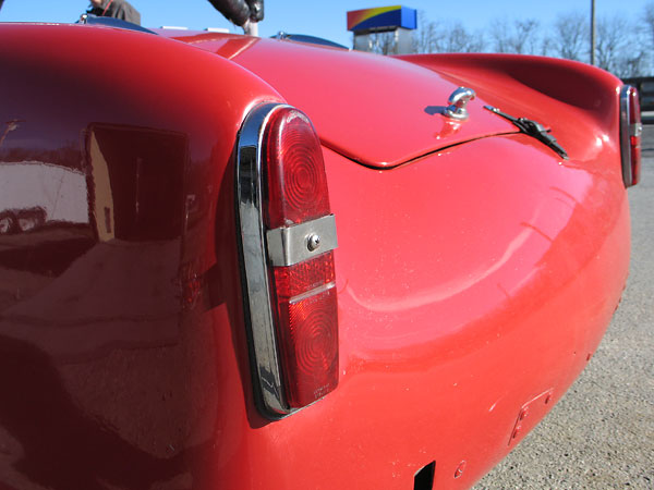Turner switched between two different styles of taillight on the MkIII model.