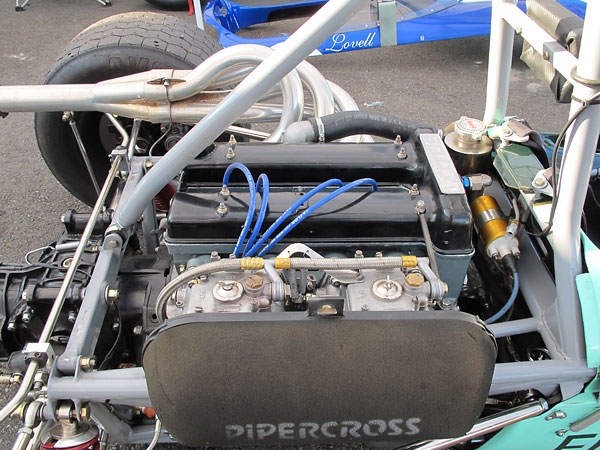 With this engine installed the car is suitable for North American Formula B racing.