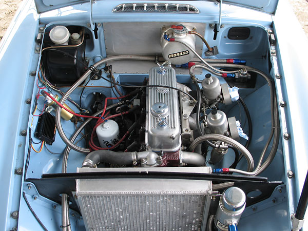 BMC B-Series 1.8L four cylinder engine.
