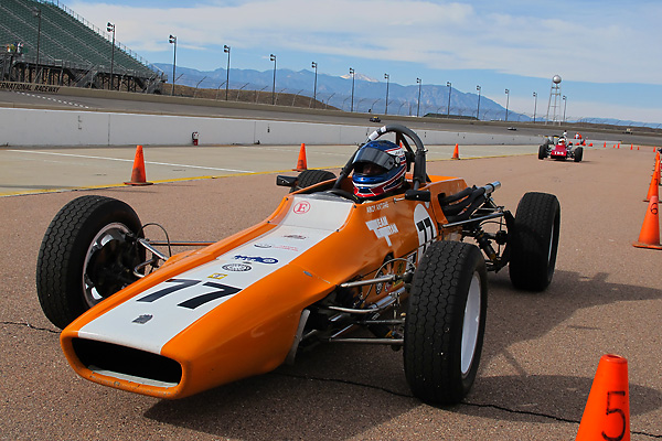 Andy Antipas' 1973 Titan Mk6 Formula Ford Racecar, Number 77