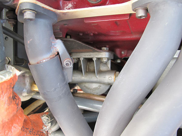 An extra slip joint may make header installation and removal easier.