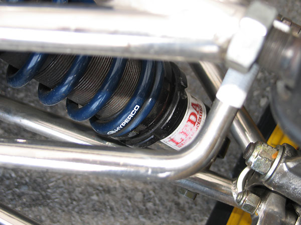 New Leda shocks (Armstrong replicas). Hyperco springs.