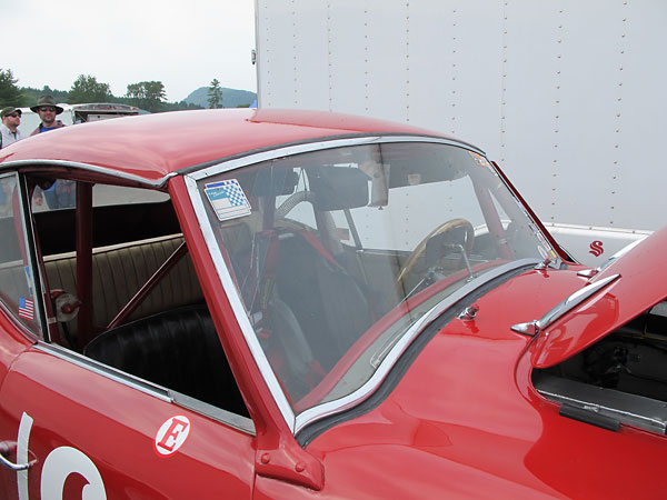 Original glass windshield.