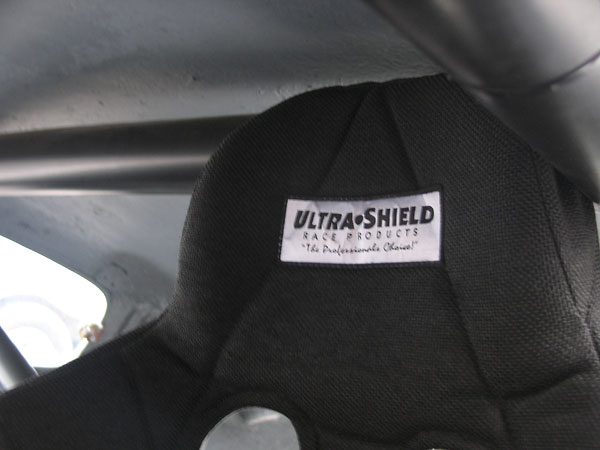 Ultra Shield Race Products drivers seat.