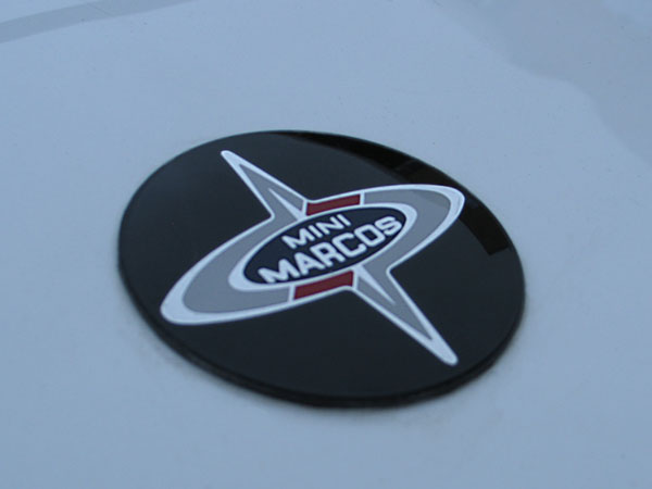 Mini Marcos badge.
