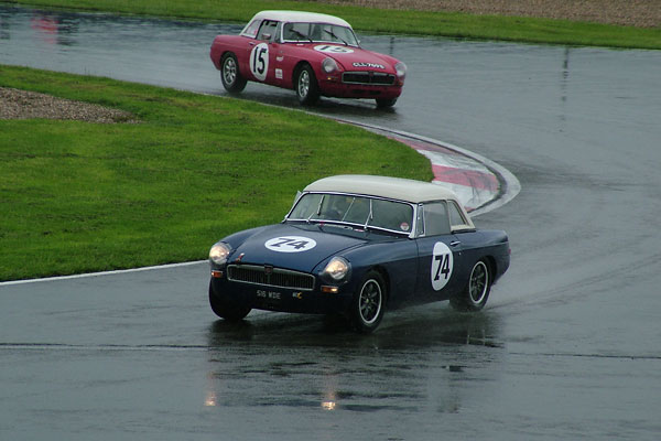 British Motor Heritage's 1964 FIA-spec MGB Race Car