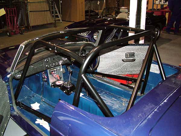 six point MGB roll cage