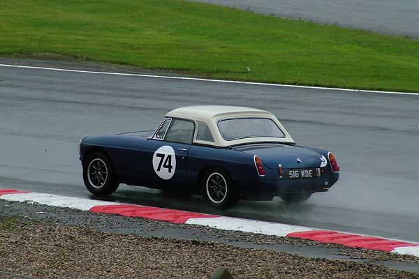 A very wet Silverstone