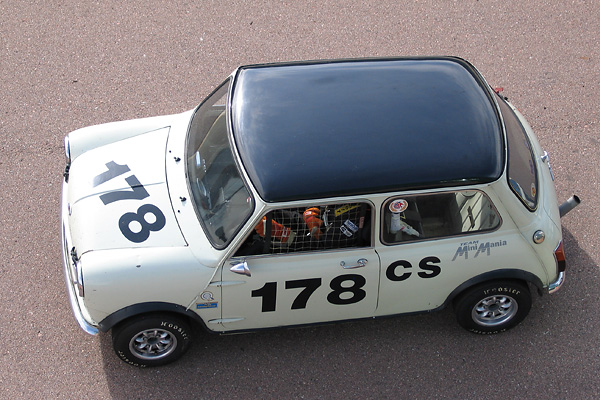 Bruce McCalister's 1968 Austin Mini Cooper S MkII Race Car
