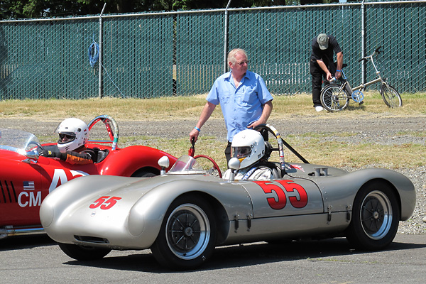 Cameron Healy's Cooper-Porsche (Pooper) Racecar, Number 55