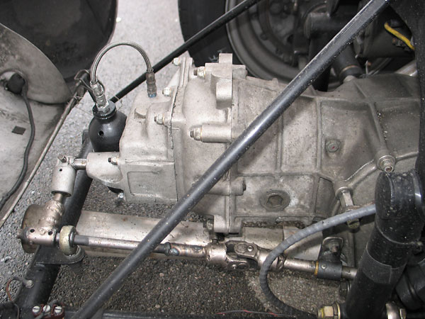 Volkswagen 4-speed transaxle with reverse.