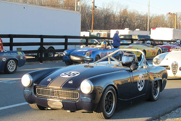 Chuck Pitt's 1968 MG Midget aka Spridget Sprite Midget Number 98