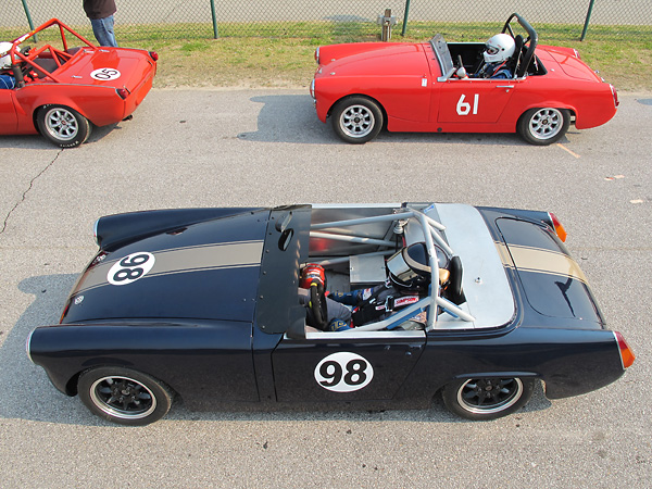 Oval midget front bonnet