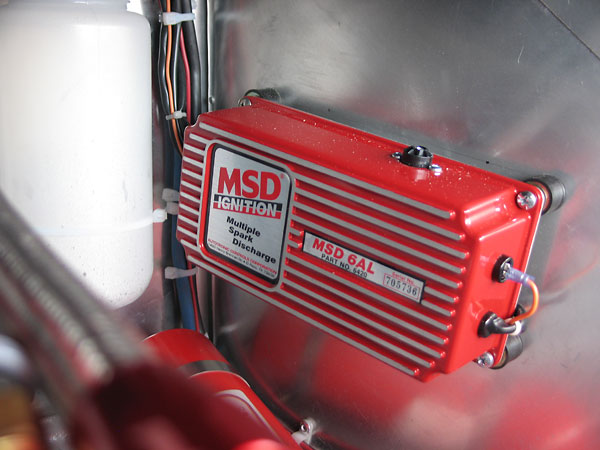 MSD6AL capacitive discharge ignition system.