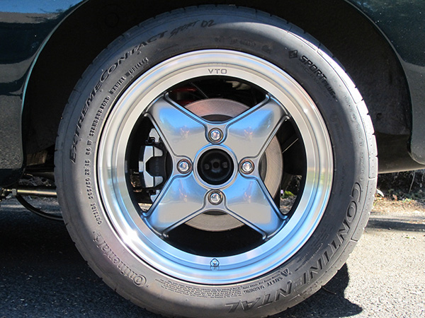 Continental Extreme Contact tires, size 205/50R15.