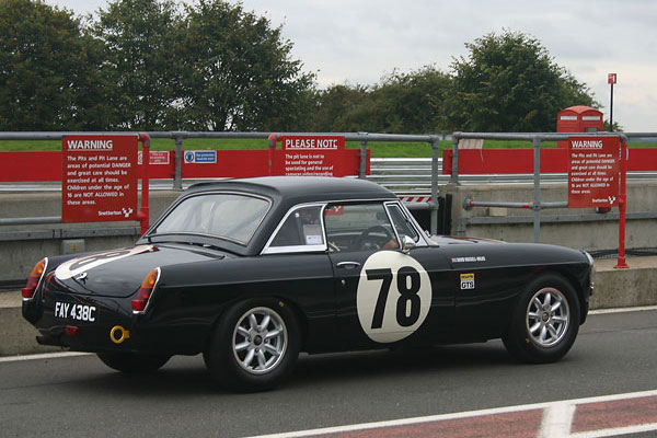 Ecurie GTS championship race at Snetterton on 6th October 2013.