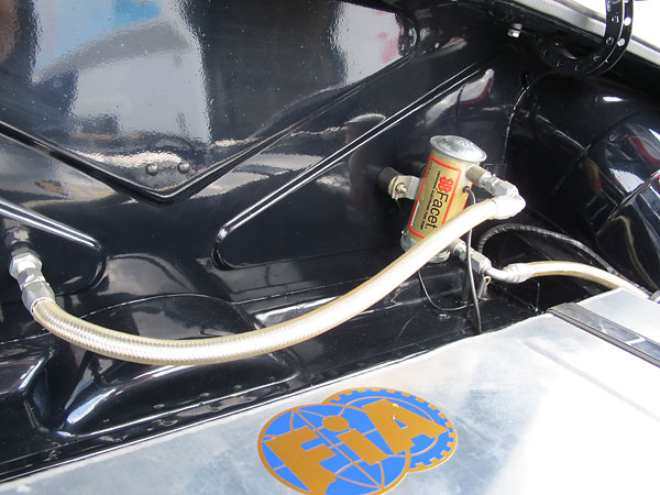 Facet Bendix-style electric fuel pump.