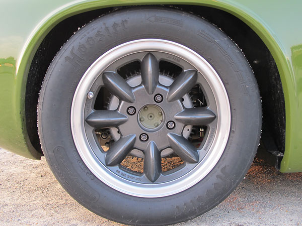Hoosier Speedster P205/60R15 radial tires.