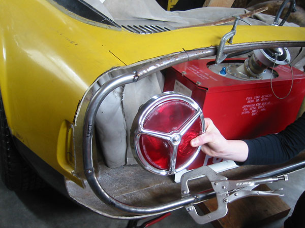 Ford Cortina MkI taillamps, as used by TVR on their Grantura 1800S and MkIV models.