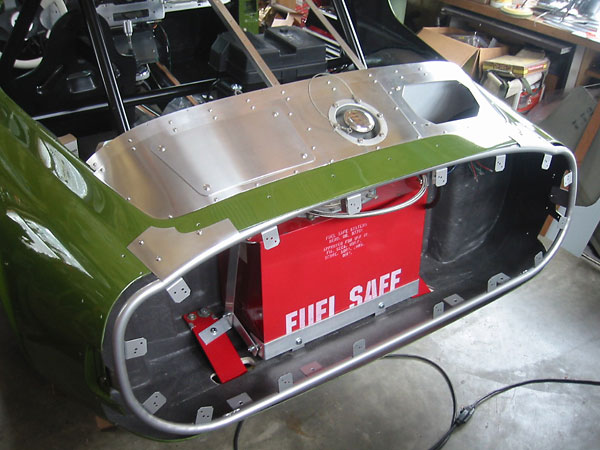 Fuel Safe Sportsman steel-can 8-gallon (SM108A) fuel cell.