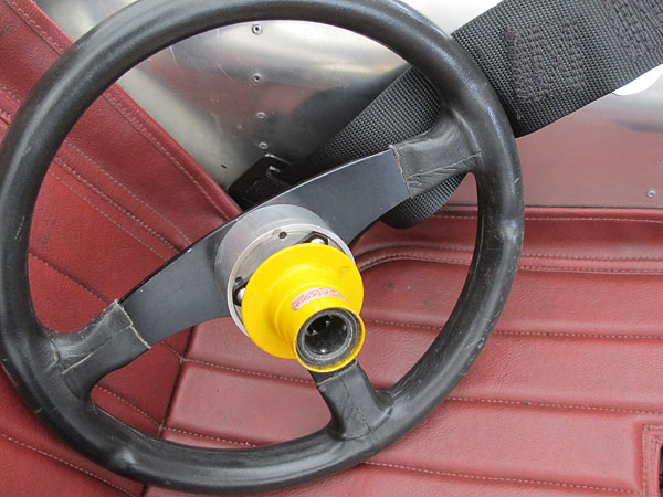 SPA quick release steering wheel hub.