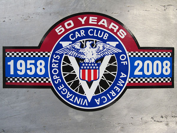 Vintage Sports Car Club of America - 50 years - 1958-2008