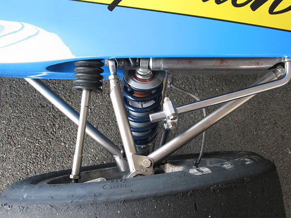 Lola T190 left front suspension.