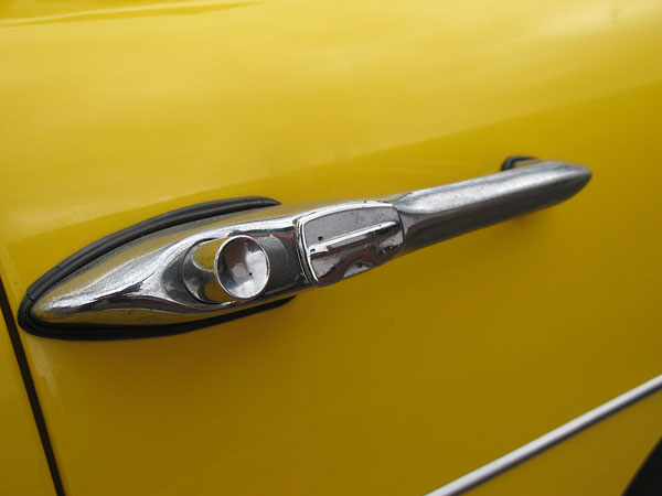 Sunbeam Tiger exterior door handle.