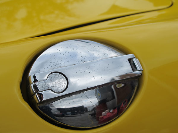 Sunbeam Tiger fuel filler cap.