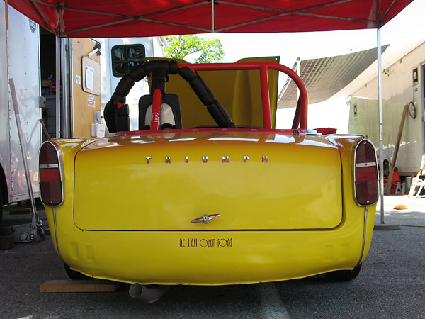 The TR4 was superceded by the very similar TR4A model; the main difference was independent rear suspension.