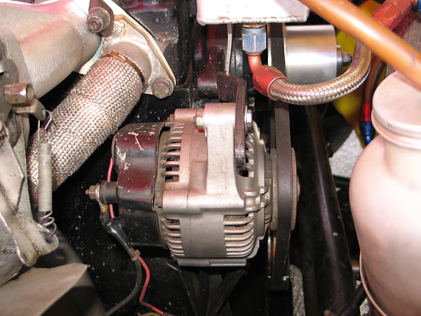 Small and lightweight Nippondenso alternator.