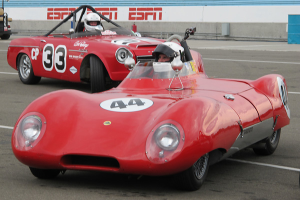 Glenn Stephens's Lotus Eleven LeMans Racecar, Number 44