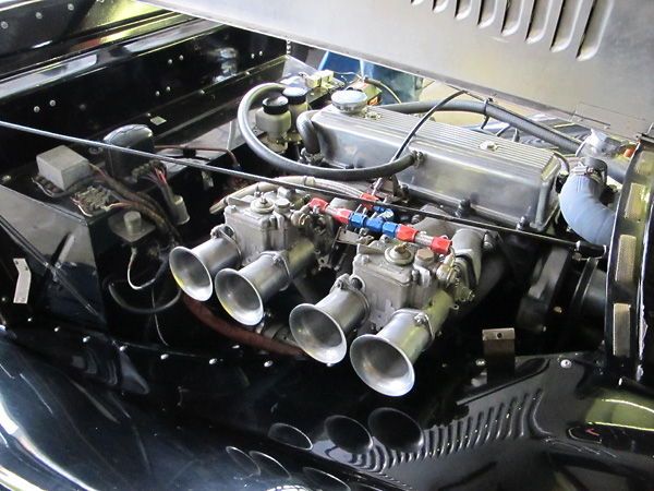 Triumph TR2 fourcylinder engine Earlier Plus 4 Morgans used the less