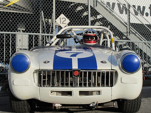 MG Vintage Racer 2011 west coast focus event at Infineon Raceway (Sears Point)