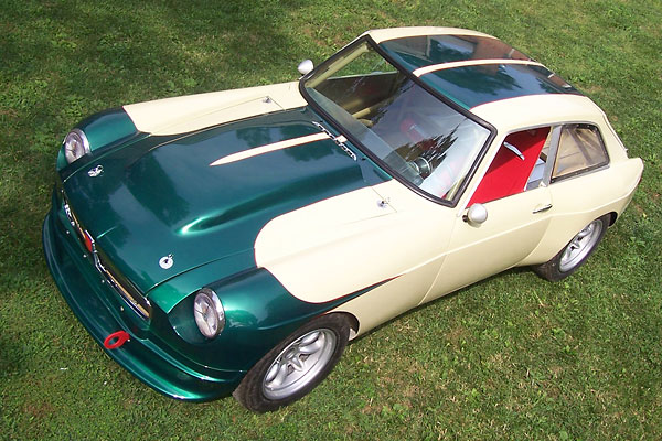 James Bowler's MGB GT V8 race car