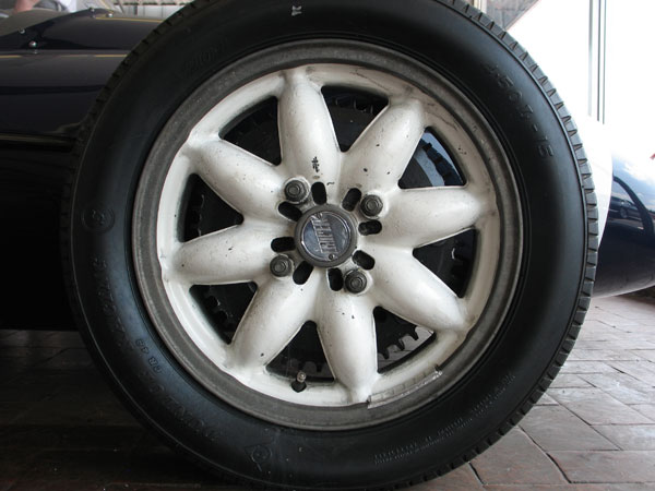 most original Cooper race wheels were cast in Elektron magnesium alloy
