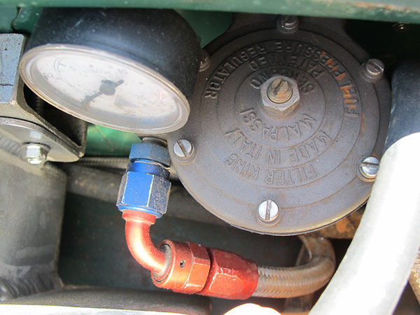 Malpassi Filter King fuel pressure regulator.
