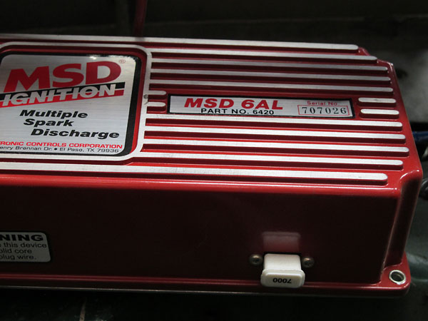 MSD Ignition - Multiple Spark Discharge - Model MSD-6AL - Part No. 6420