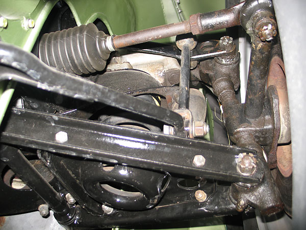 MGA Twin-Cam front suspension