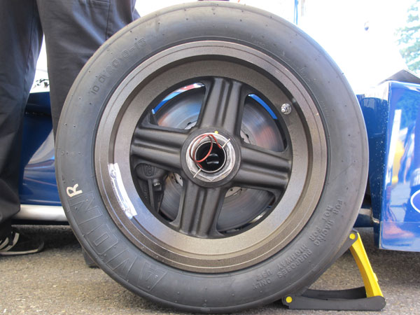 Tyrrell magnesium racing wheels.
