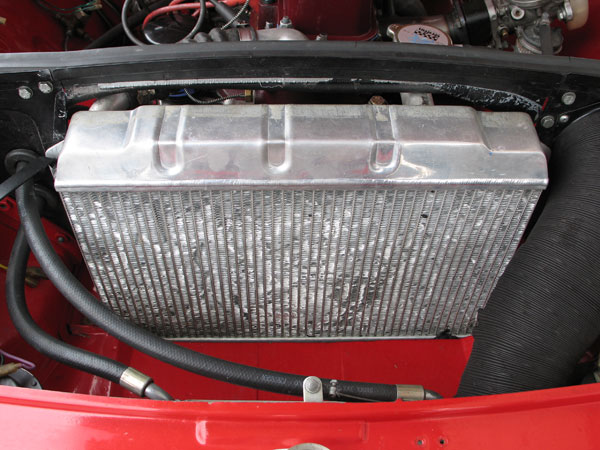 Cambridge Motorsport aluminum radiator.